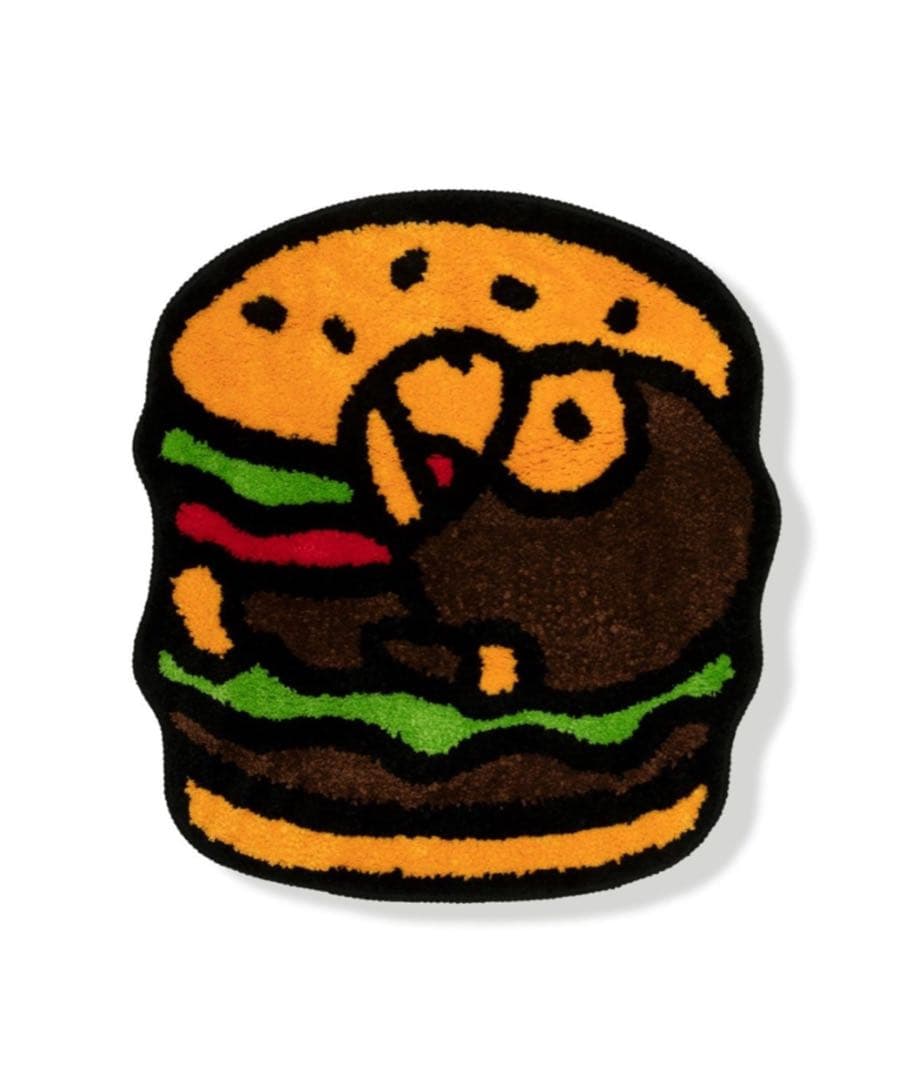 アベイシングエイプ　BAPE BABY MILO HAMBURGER RUG