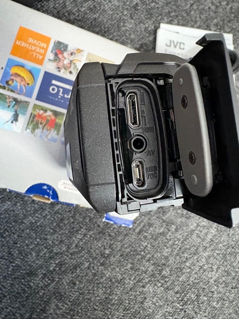 JVC Everio エブリオ GZ-RX500-B 防水ビデオカメラ64GB