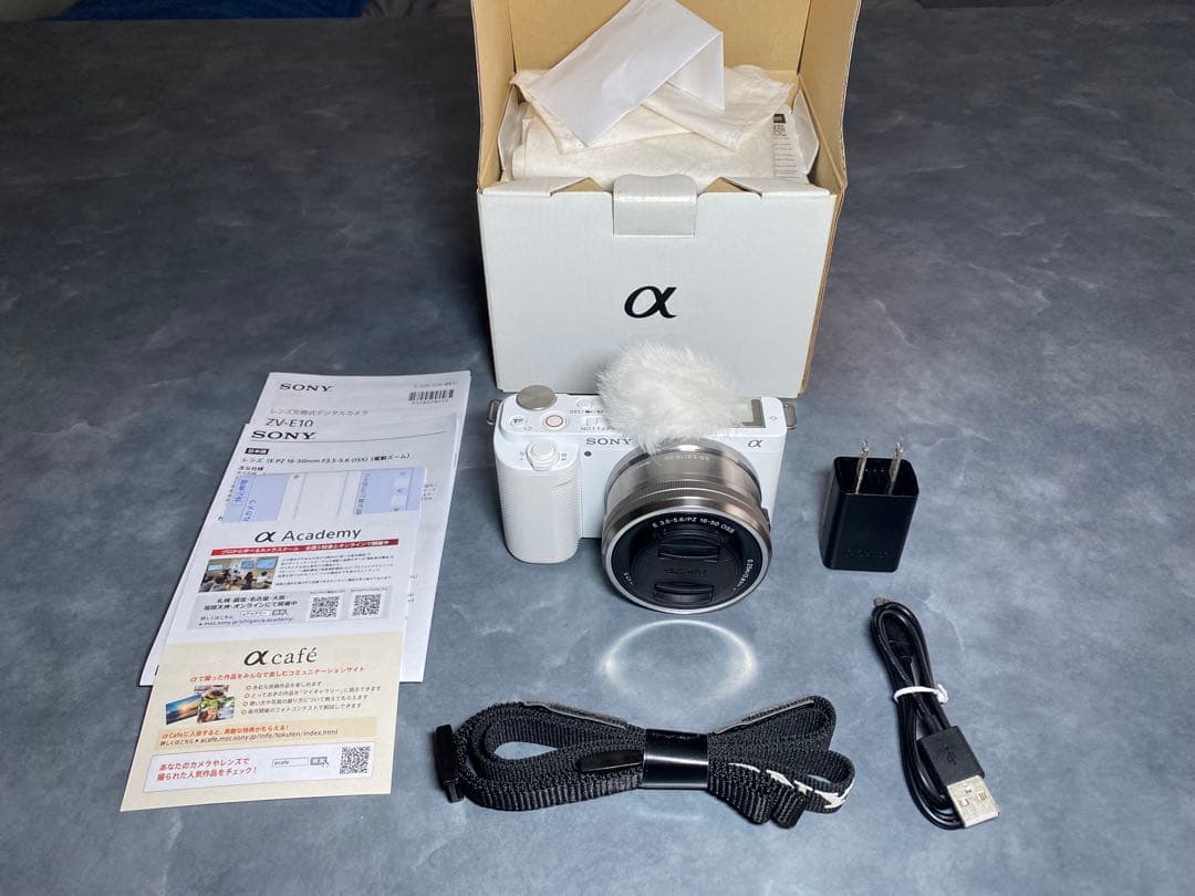 SONY zv-e10 パワーズームレンズキット