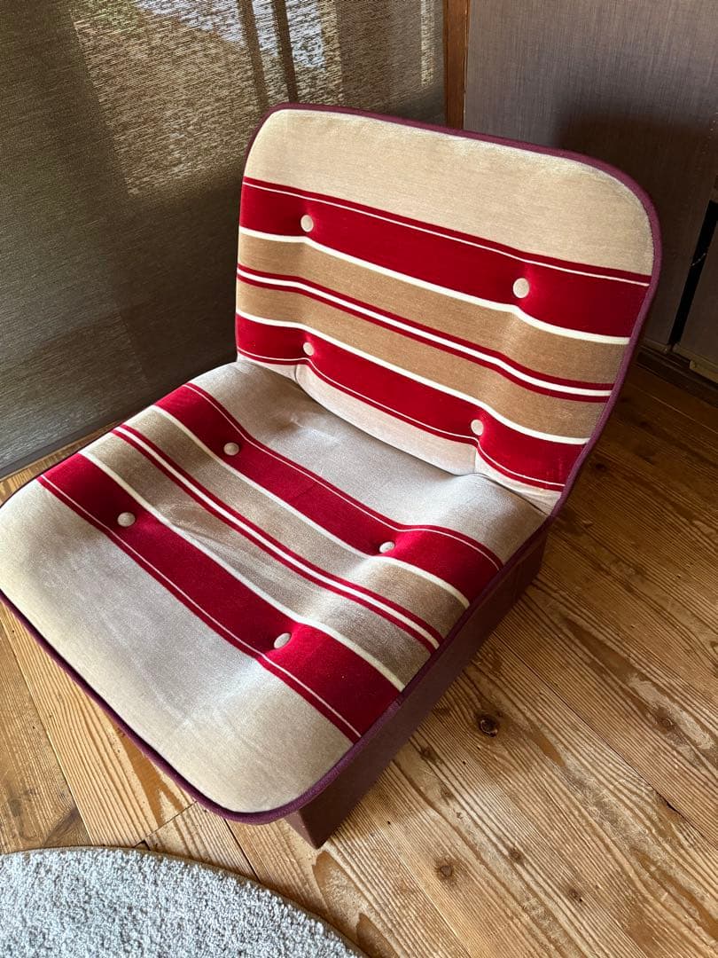 vintage 一人掛けソファ　レトロ家具　/ミッドセンチュリー　①