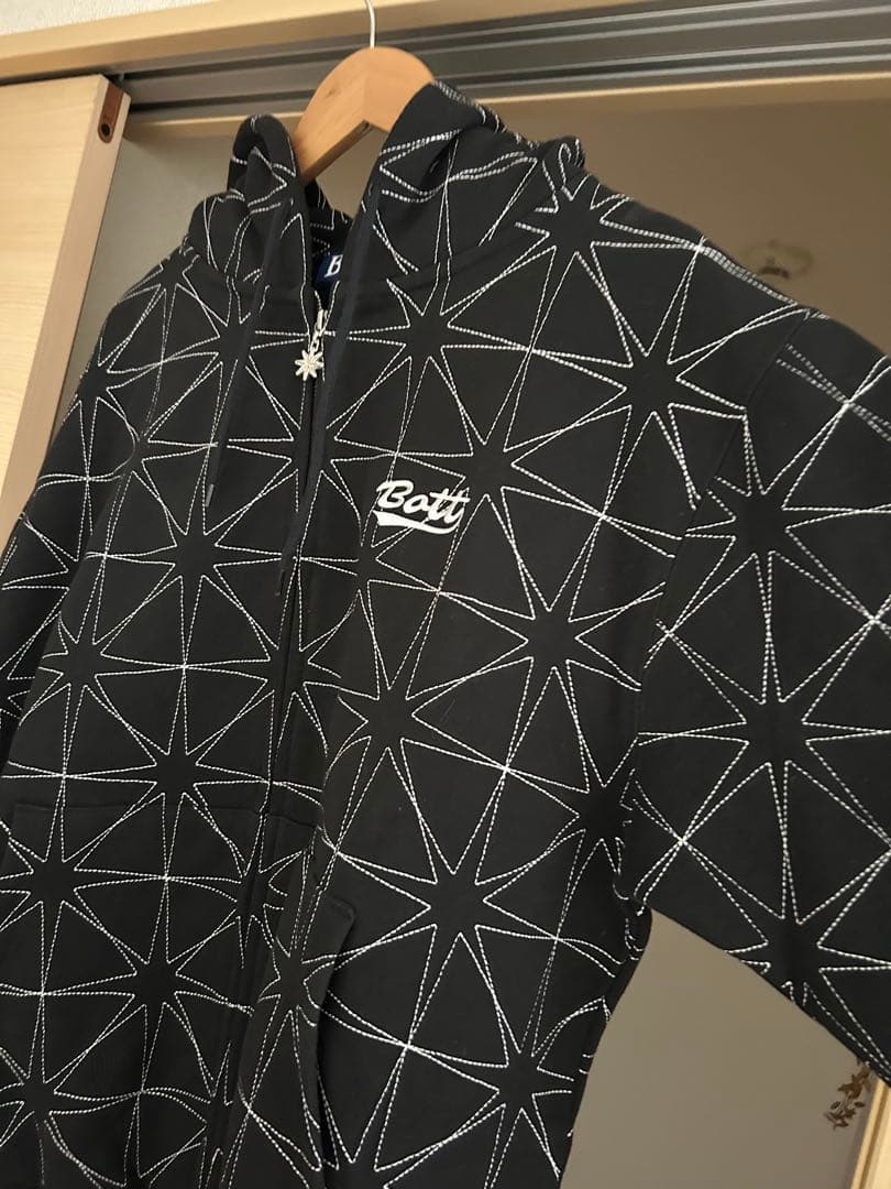 トップス BoTT SPARKLE STITCH ZIP HOODIE