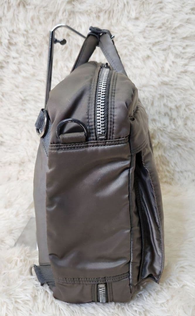 希少 PORTER タンカー 3way ビジネスバッグ シルバーグレー
