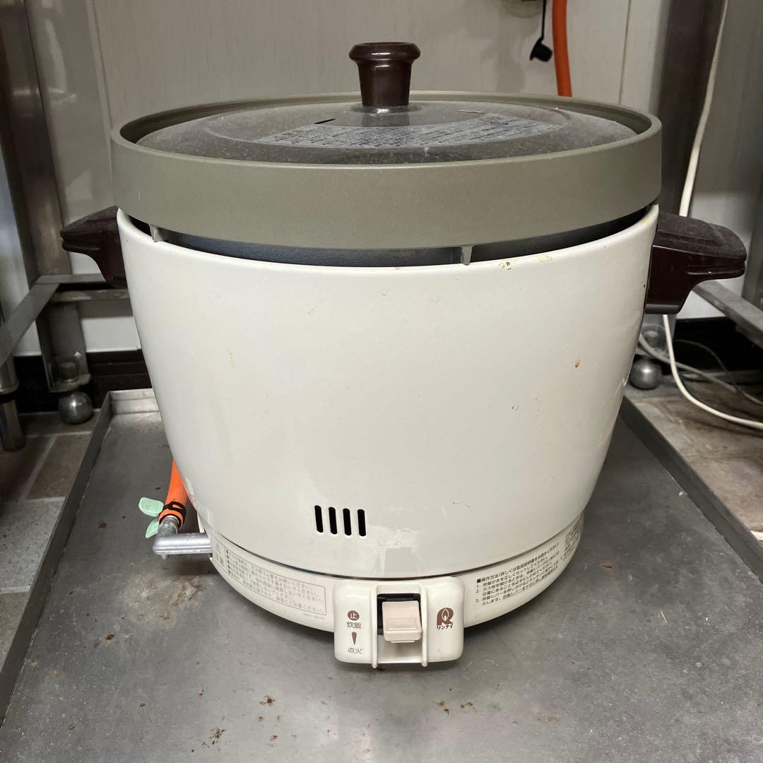 美品｜1.4合〜3.6升｜LPガス｜リンナイ業務用ガス炊飯器