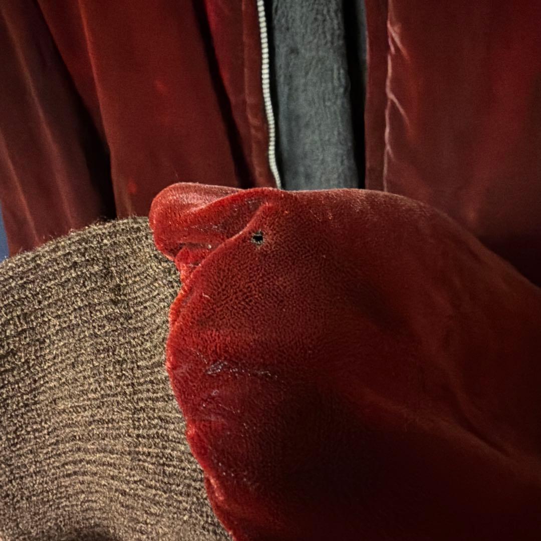 スカジャン　ベロア　ベルベット　Vintage