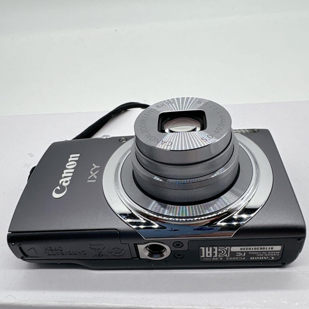 Canon IXY 130デジタルカメラ 本体とバッテリーチャージャー　グレー