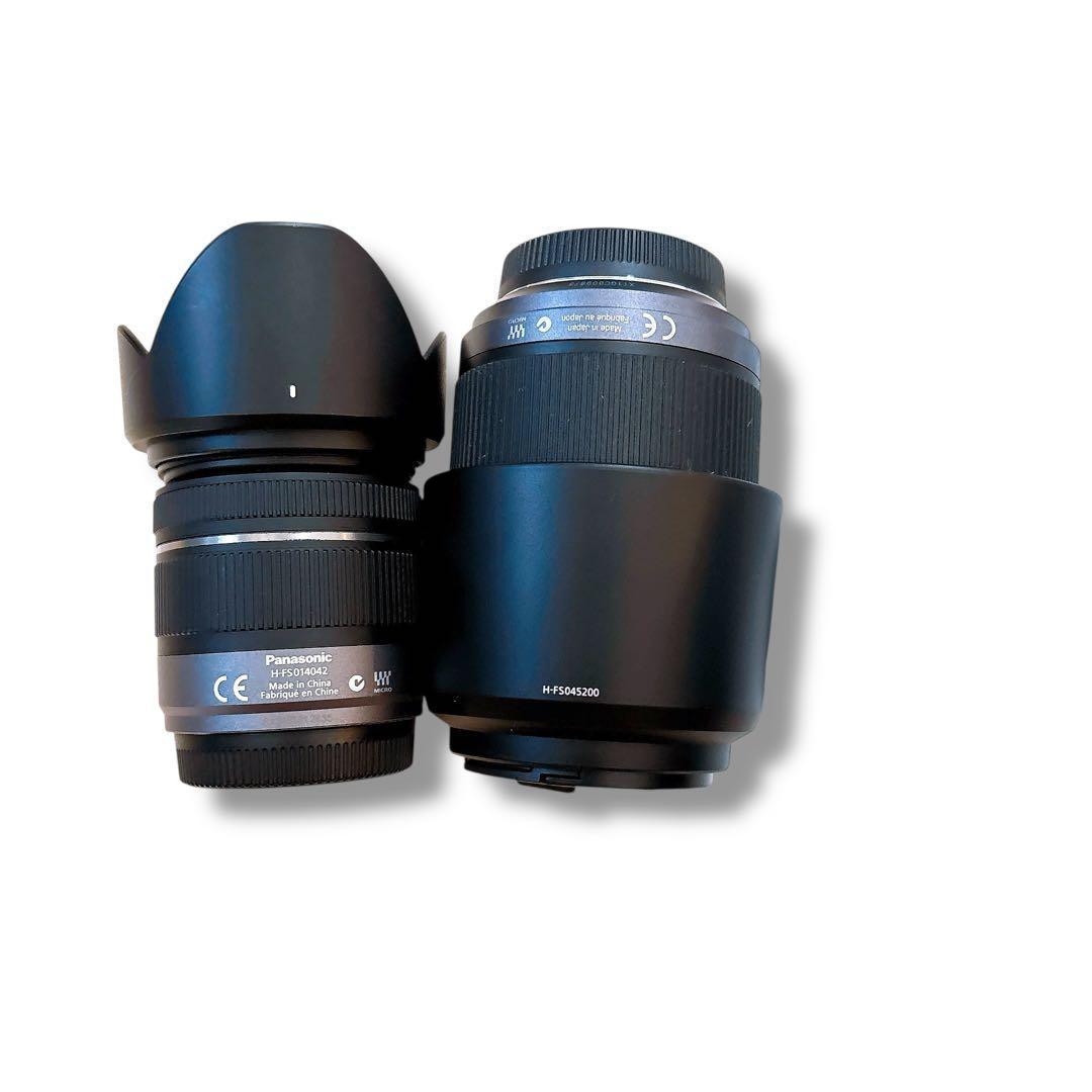 Panasonic LUMIX DMC-G3 レンズ2本セット フラッシュ付