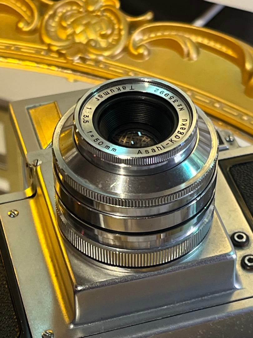 旭光学 Asahiflex + Takumar 50mm 接写リングセット