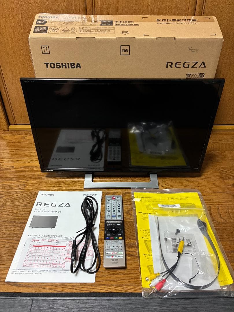 箱・取説付き REGZA24V34 2021年製