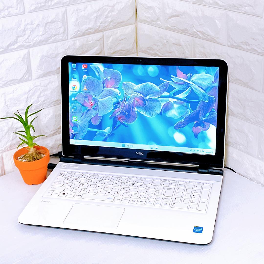 NEC ノートパソコン Windows11 YouTubeに最適！ノートPC本体