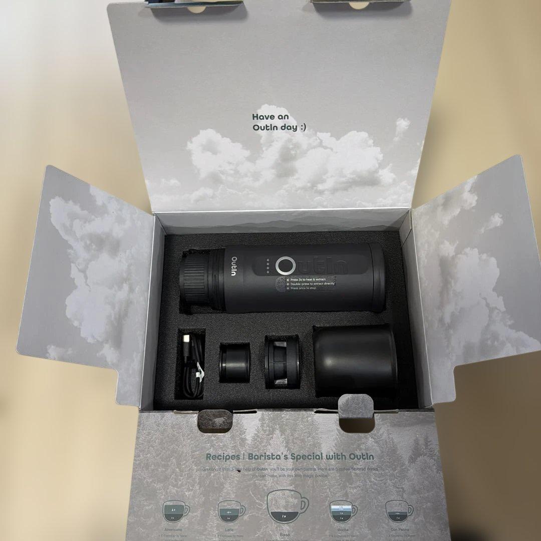 Outin Nano ポータブルエスプレッソマシン おまけ付