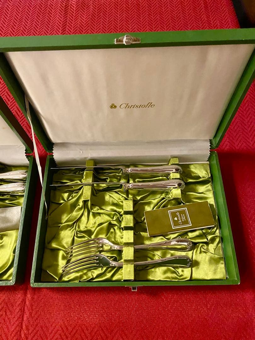 【あいさま専用商品☆未使用品】クリストフルリュバン スタンダードカトラリーセット