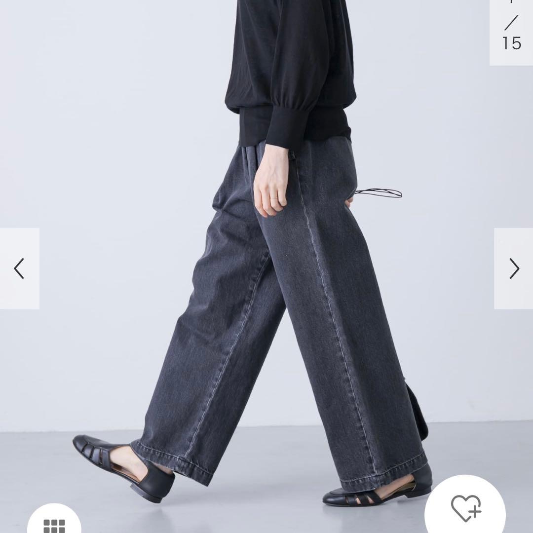 ダークグレー デニム