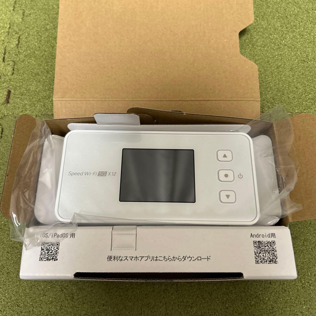 Speed Wi-Fi 5G X12 （SIMフリー）残債なし