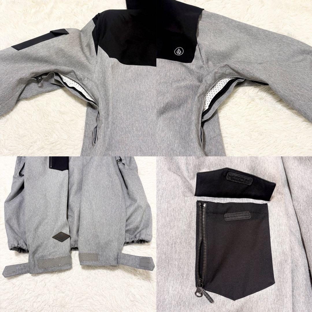VOLCOM 上下セット XL L 耐水15K/10K スノーボードウェア