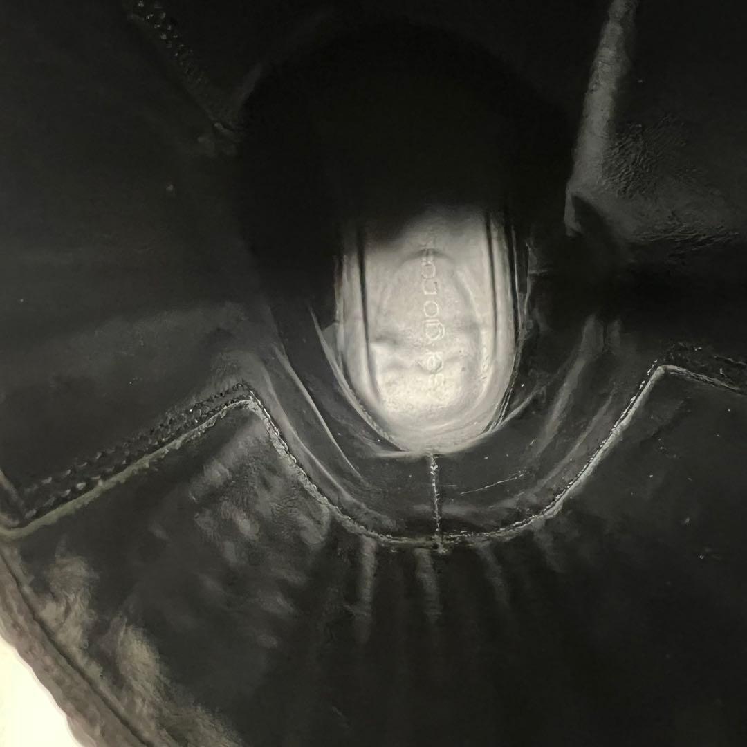 セルジオロッシ　スタッズワークブーツ　ショートブーツ　レースアップ　サイドジップ