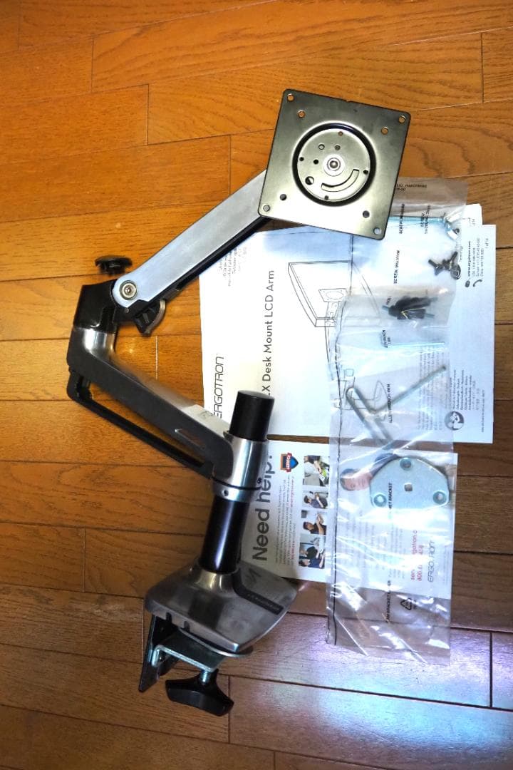 エルゴトロン LX デスクマウントアーム モニターアーム