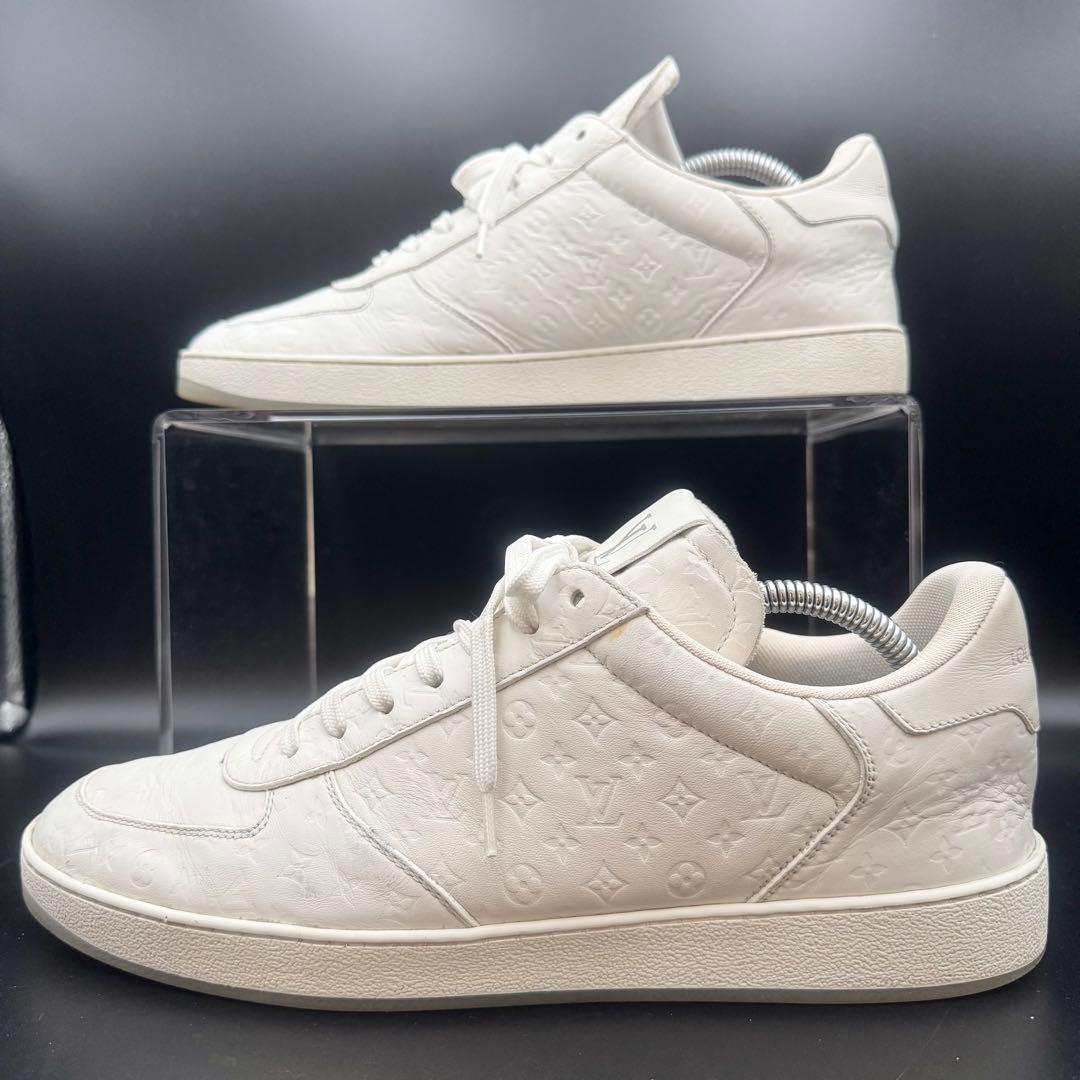 ルイヴィトン リヴォリライン￼￼ スニーカー メンズ レザー￼￼￼ 白