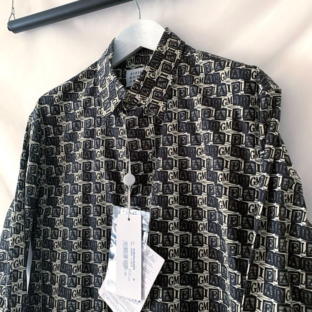 や*い様 MAISON MARGIELA 総柄 シャツ