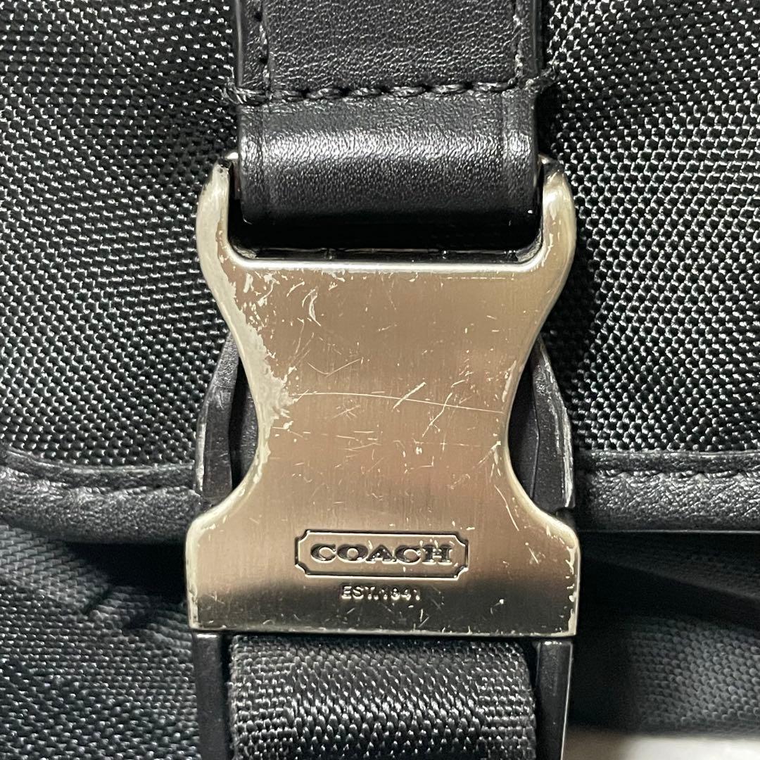 COACH コーチ ボイジャー メッセンジャーバッグ 黒 ショルダーバッグ
