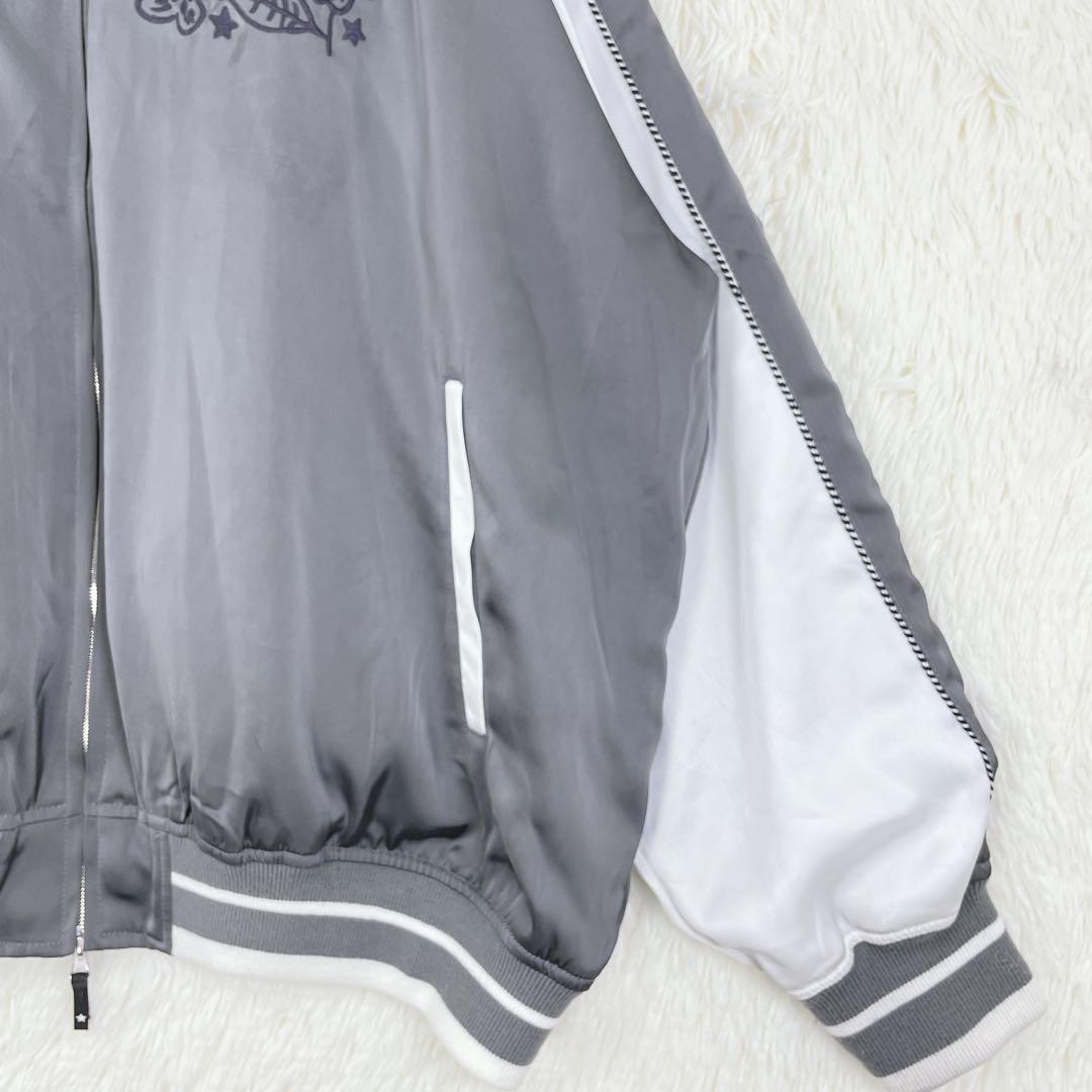 【コンバーストウキョウ】メンズ 長袖 スカジャン アウター F ダークグレー系