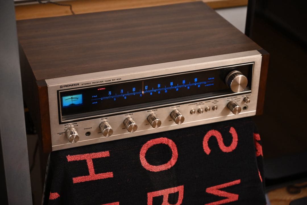 Pioneer SX-434 ステレオレシーバー　レトロ　アンプ　アンテナ整合器
