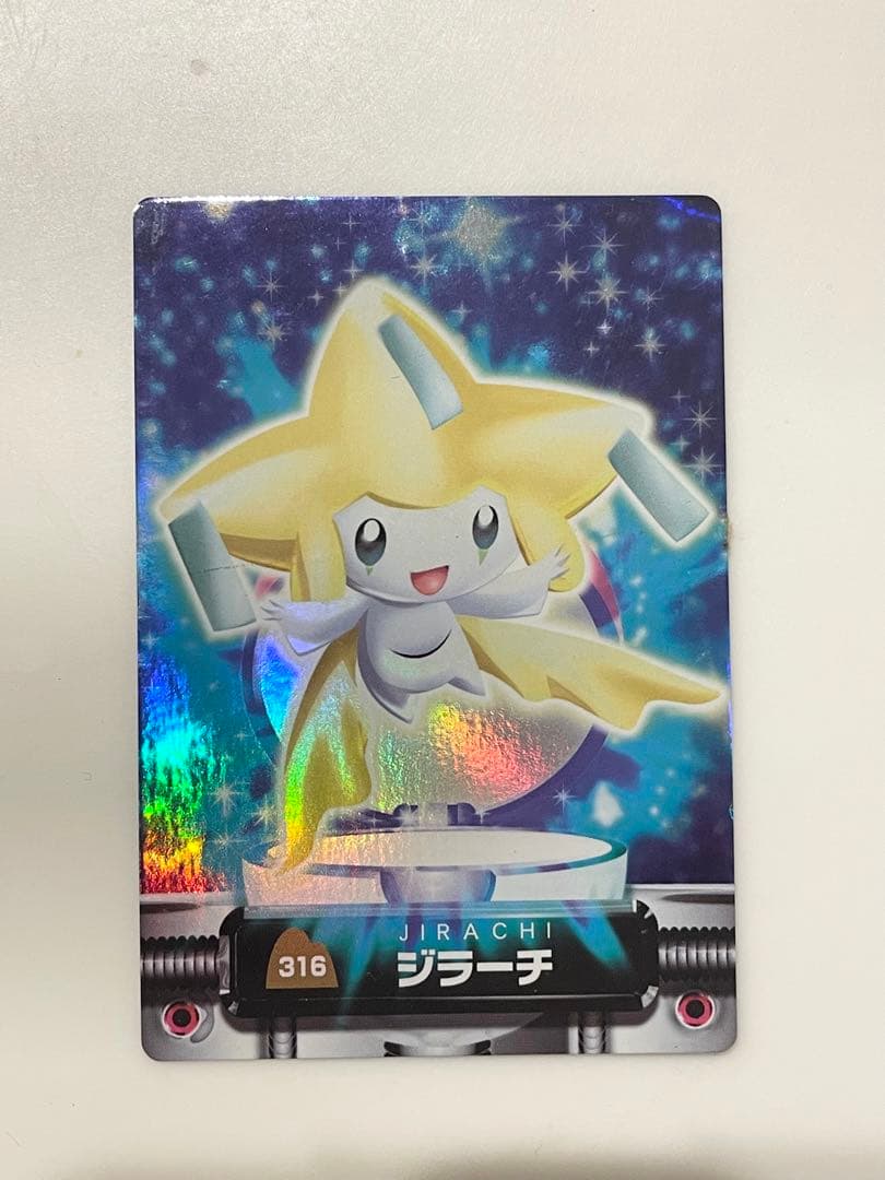 【美品】【ずかんカード】 ポケモン ジラーチ No.316