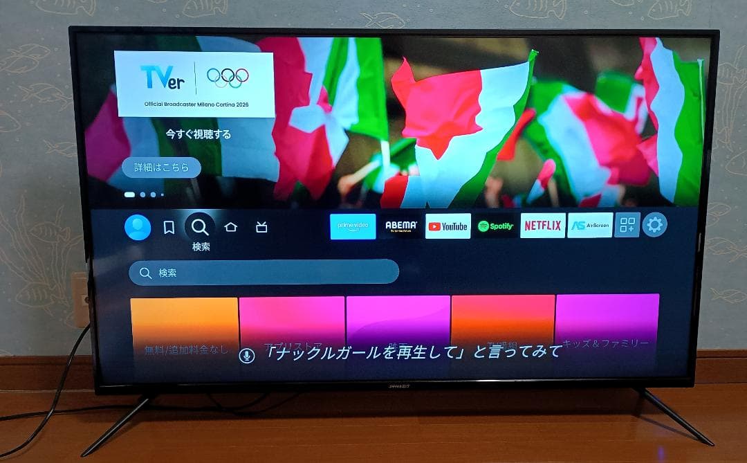 JAPANNEXT ジャパンネクスト 4Kモニター 50 JN-VT500UHD