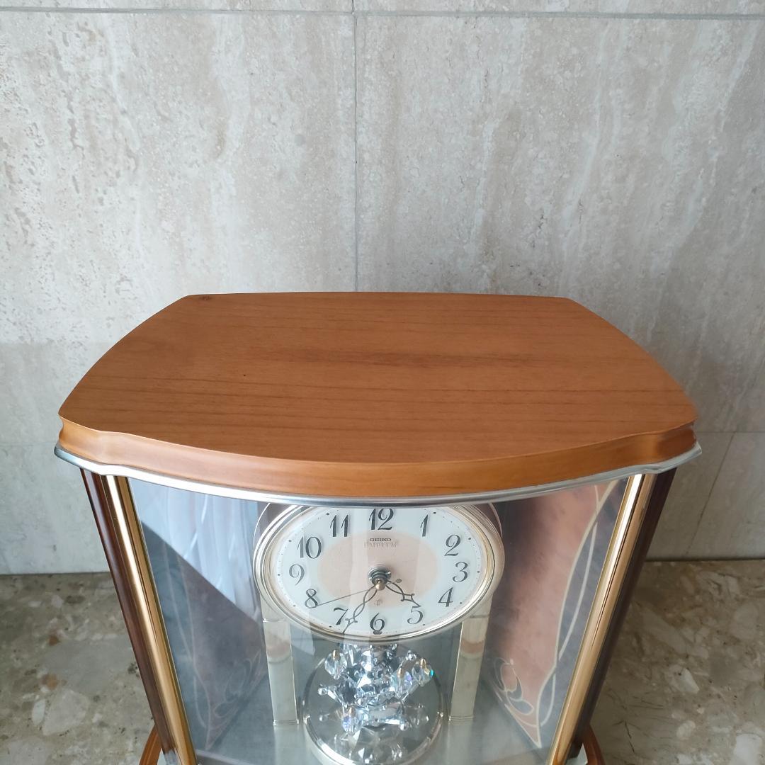 高級電波置時計　SEIKO EMBLEM セイコーエンブレム HW528B