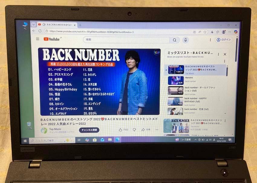 動作品！Lenovo ThinkPad L590 (20Q8-S0CB00)