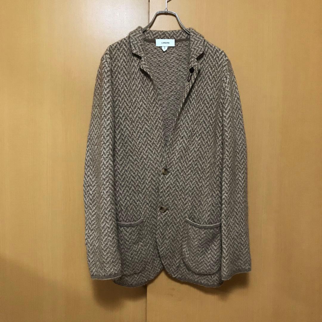 LARDINI♡サイズM♡アルパカ ニット ジャケット♡送料込
