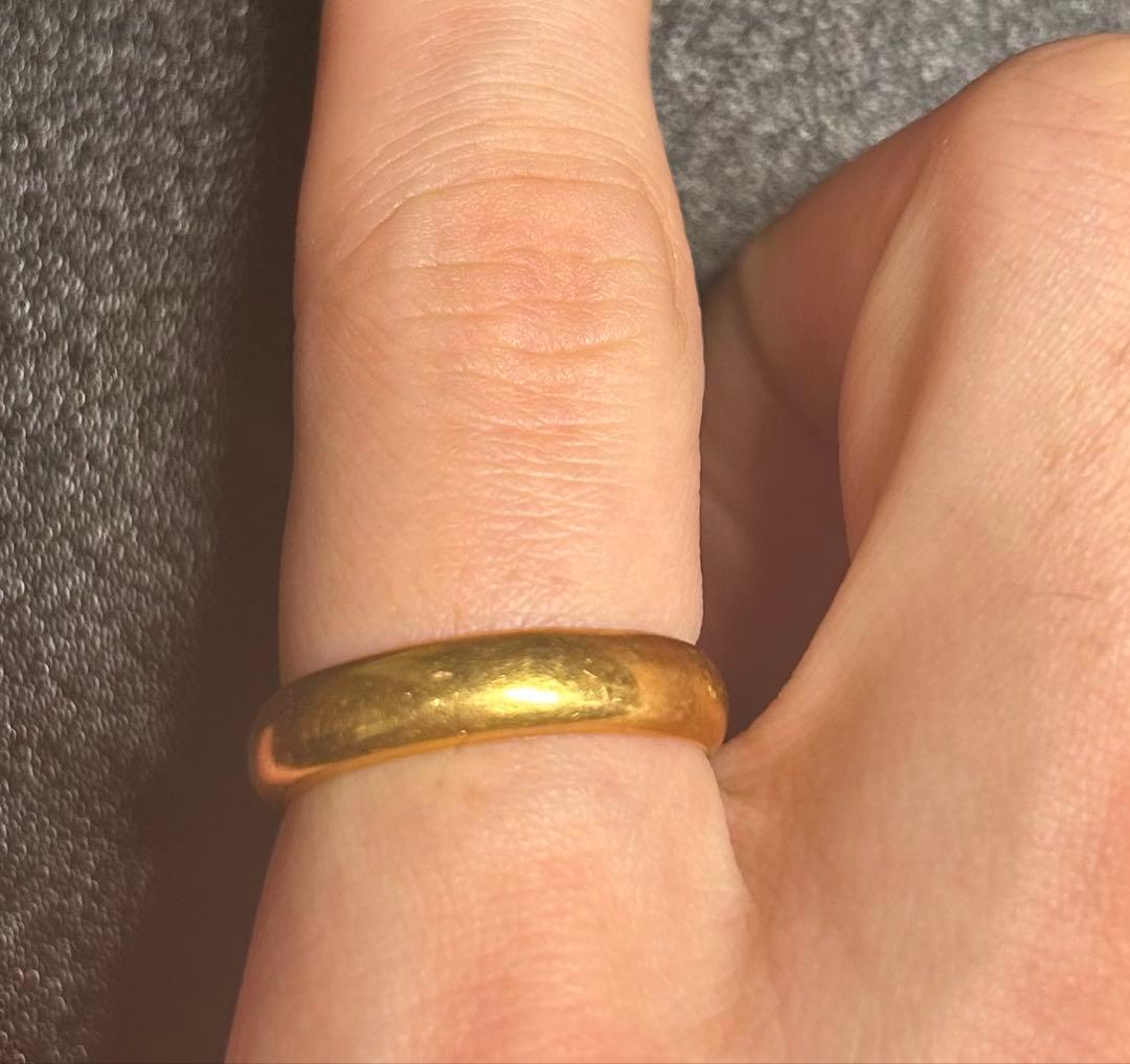 「早い者勝ち」k20金　ゴールドリング　8グラム