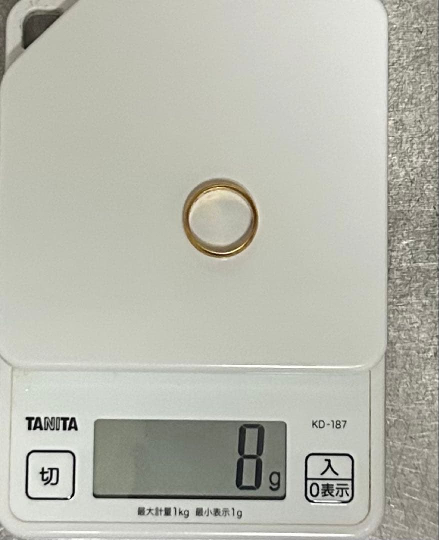 「早い者勝ち」k20金　ゴールドリング　8グラム