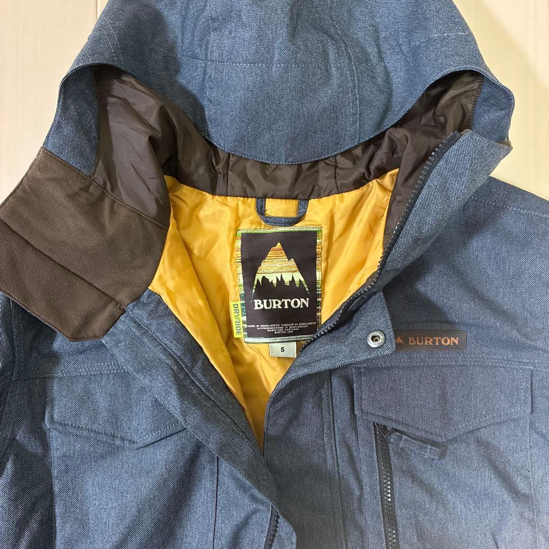 BURTON（バートン）スノーボードウェア上下セットＳサイズ