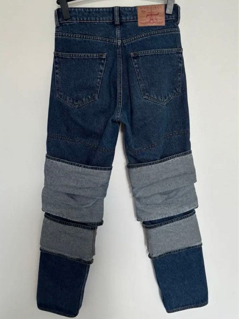 Y/project ワイプロジェクト レイヤード インディゴデニム