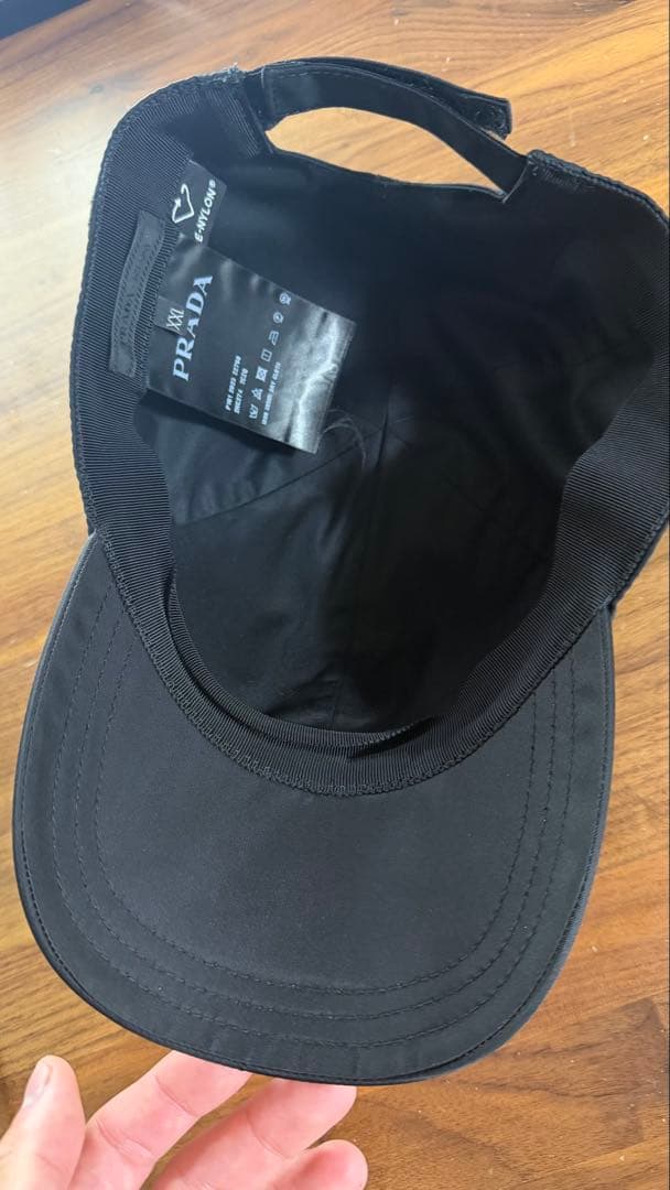PRADA ベースボールキャップ24SS サイズXXL 定価101000円
