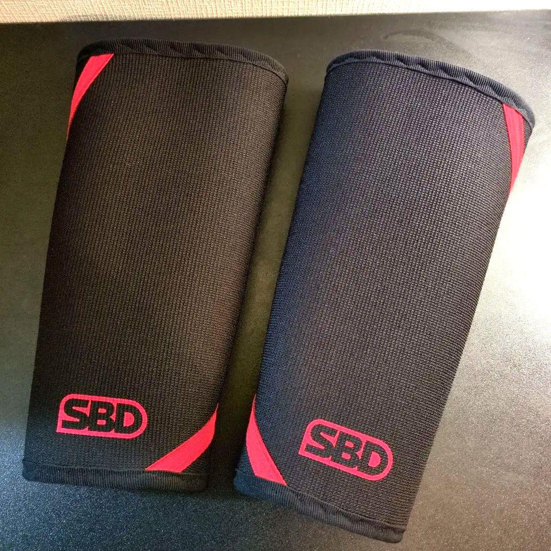 SBD 殆ど新品 パワーリフティング ニースリーブ S