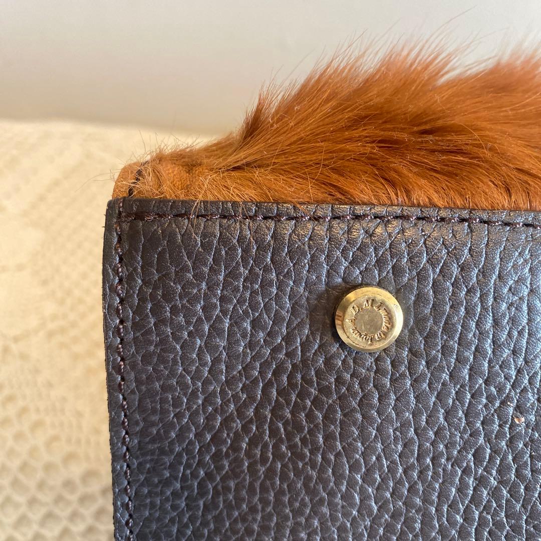 ミハラヤスヒロMIHARAYASUHIROハラコバック　レザー