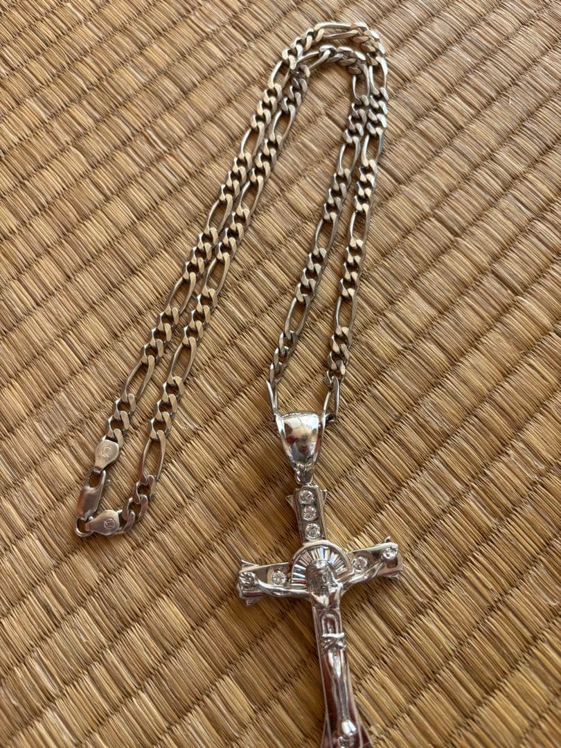 アバランチ　925十字架 ネックレスセット