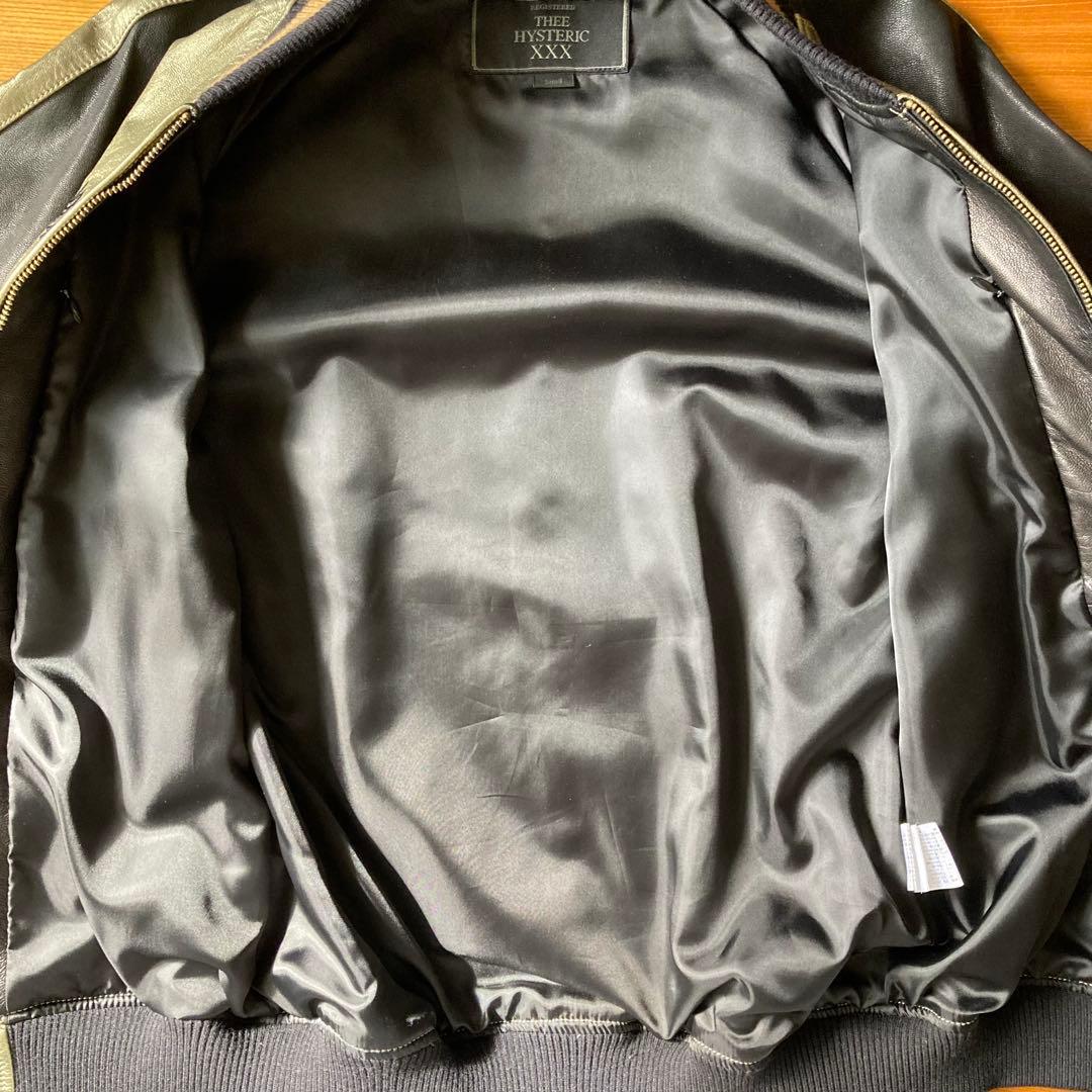 ジィヒステリックXXX ゴートスキン スカジャン