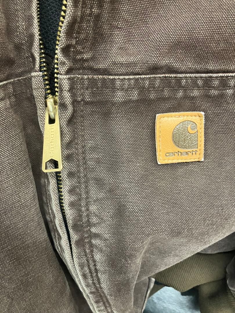 carhartt カーハート　アクティブジャケット　ダークブラウン