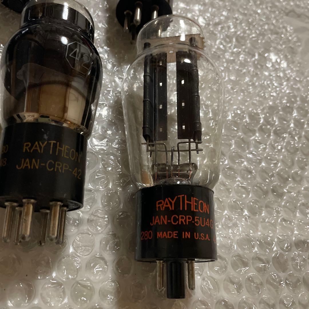 RAYTHEON製 真空管 9本セット