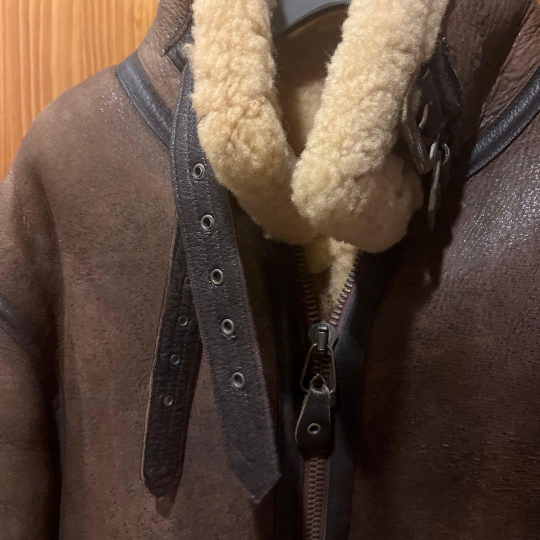 AVIREX アビレックス　B-3ジャケット ムートン