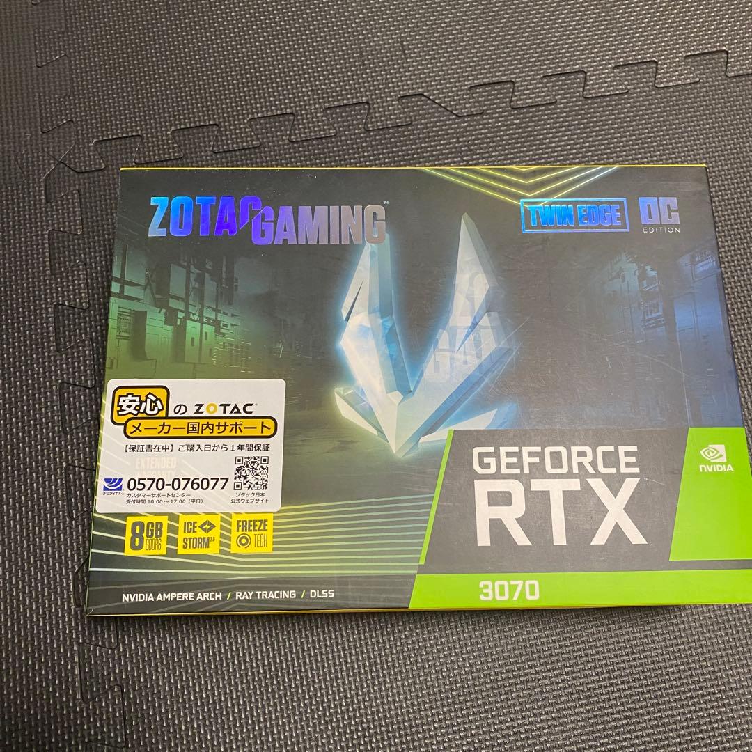 グラフィックボード・グラボ・ビデオカード ZOTAC RTX3070 twin edge OC Edition