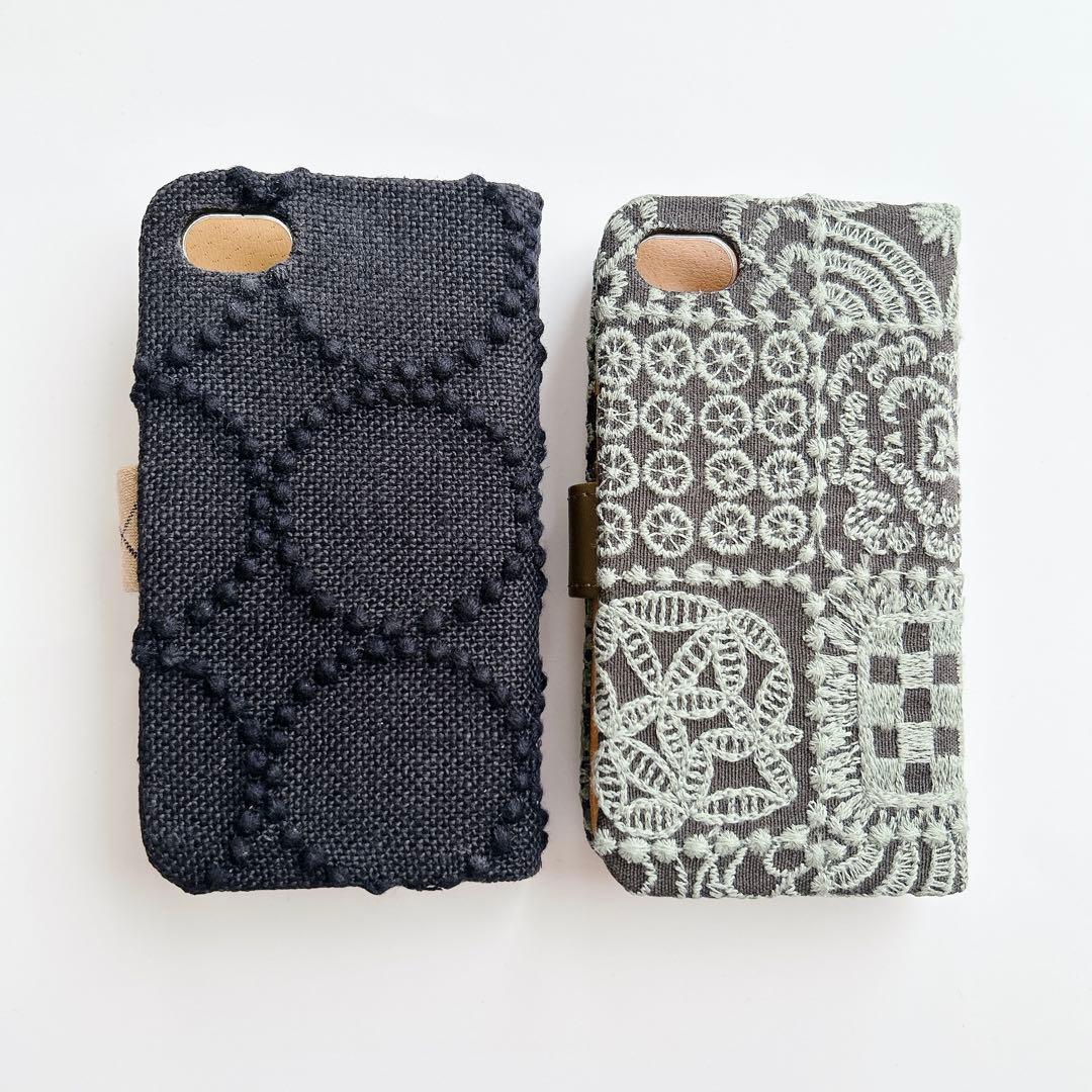 4527.4528*harukaさま確認専用 ミナペルホネン 手帳型　スマホ