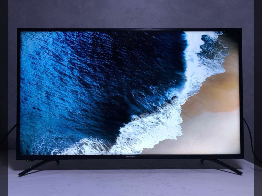【美品】【 新生活応援】 43インチ４K液晶テレビ　ハイセンス