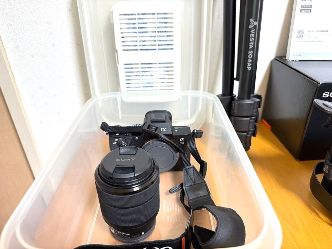 SONY α7Ⅲ 必要なモノのみ選択可　本体、レンズ等