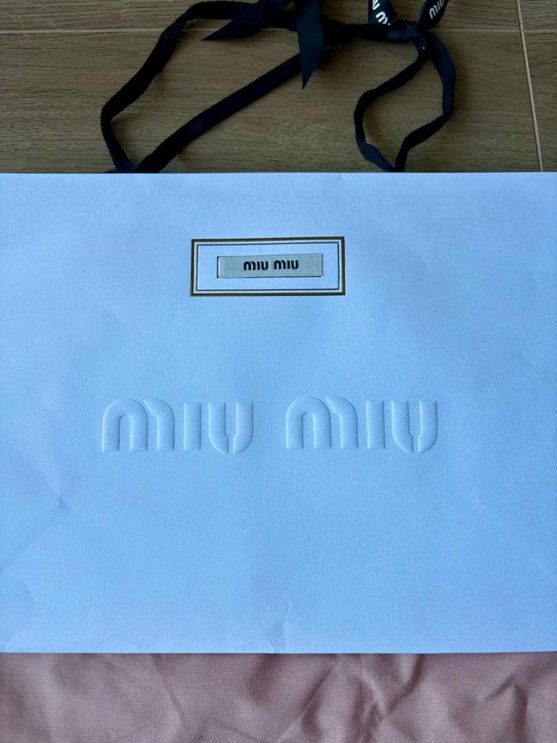 cota レア miu miu キャップ デニム ヴィンテージ加工 L