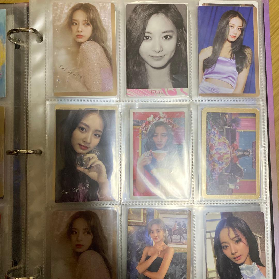 TWICE トレカバインダー　トレカセット　ツウィ，ミナ　全ては映っていません。