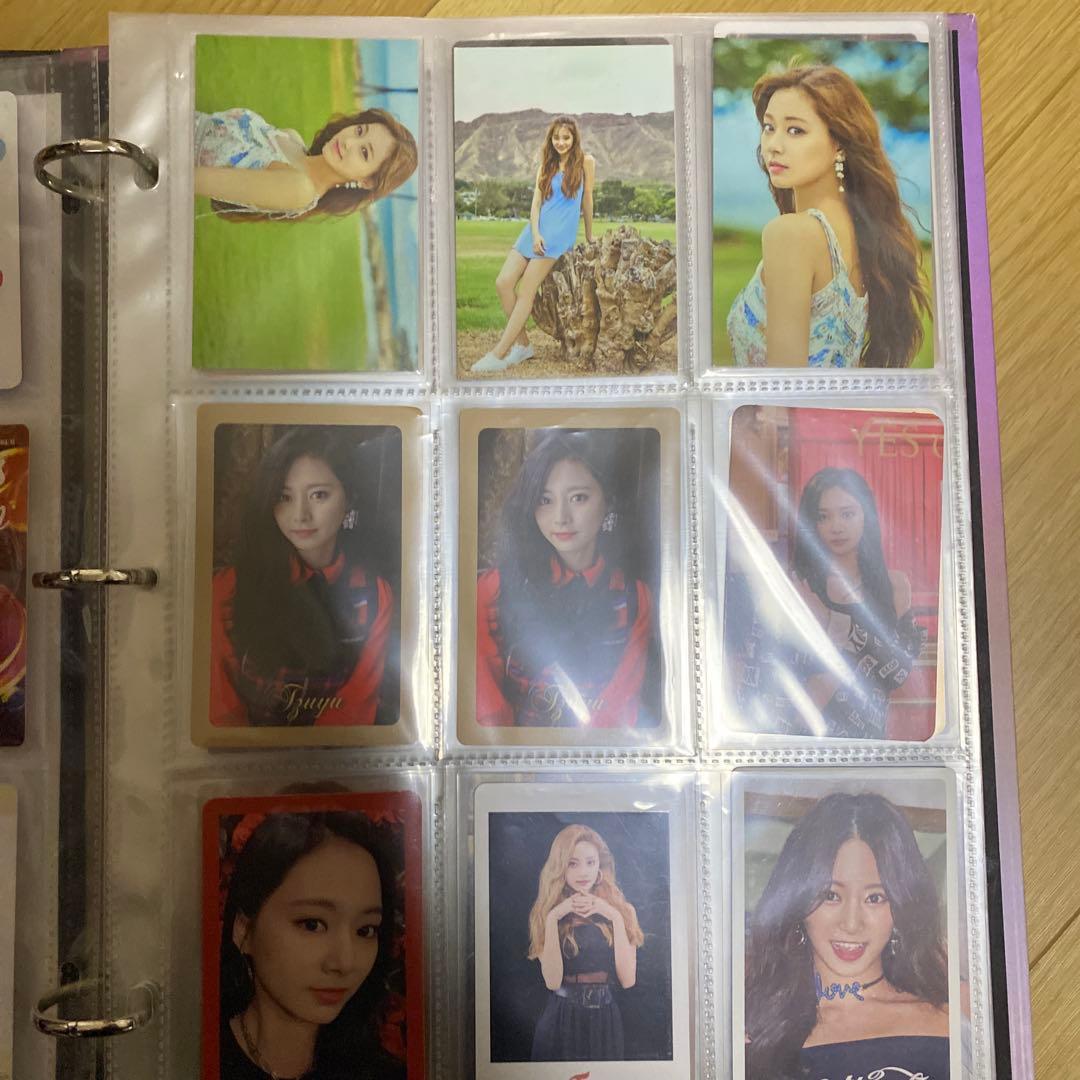TWICE トレカバインダー　トレカセット　ツウィ，ミナ　全ては映っていません。