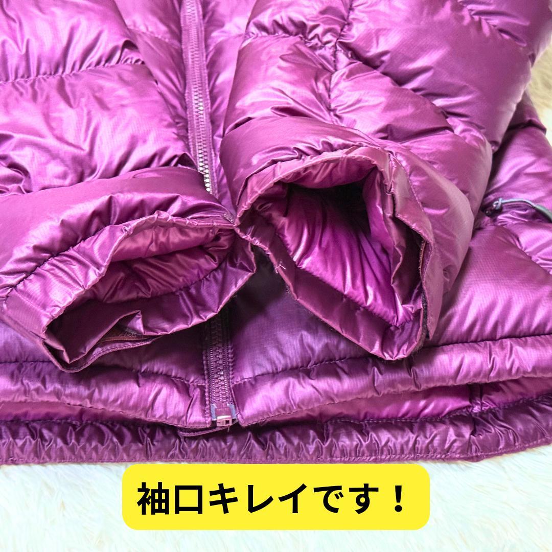 ⭐ほぼ新品　モンベル アルパインダウン ジャケット Women's　パープル羽毛